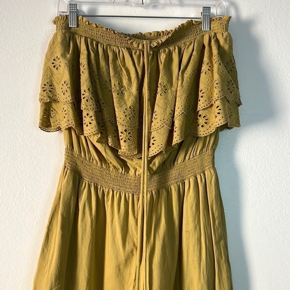 HAPPY X NATURE Green Women’s Cotton Jumpsuit Size Small